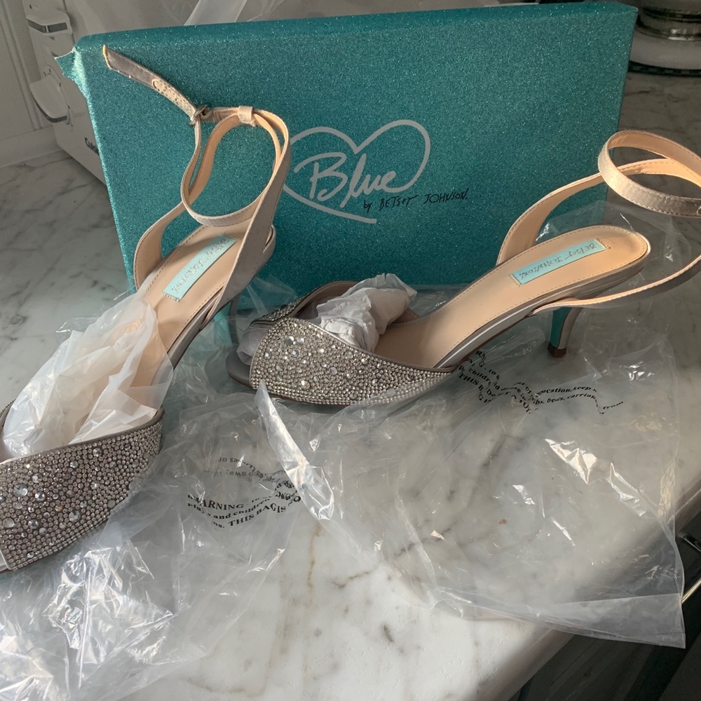 Blue by Betsey Johnson heels
